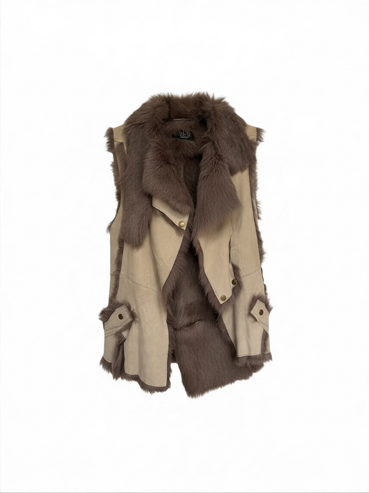 Preloved Jayley Collection Waistcoat Small / Medium Beige