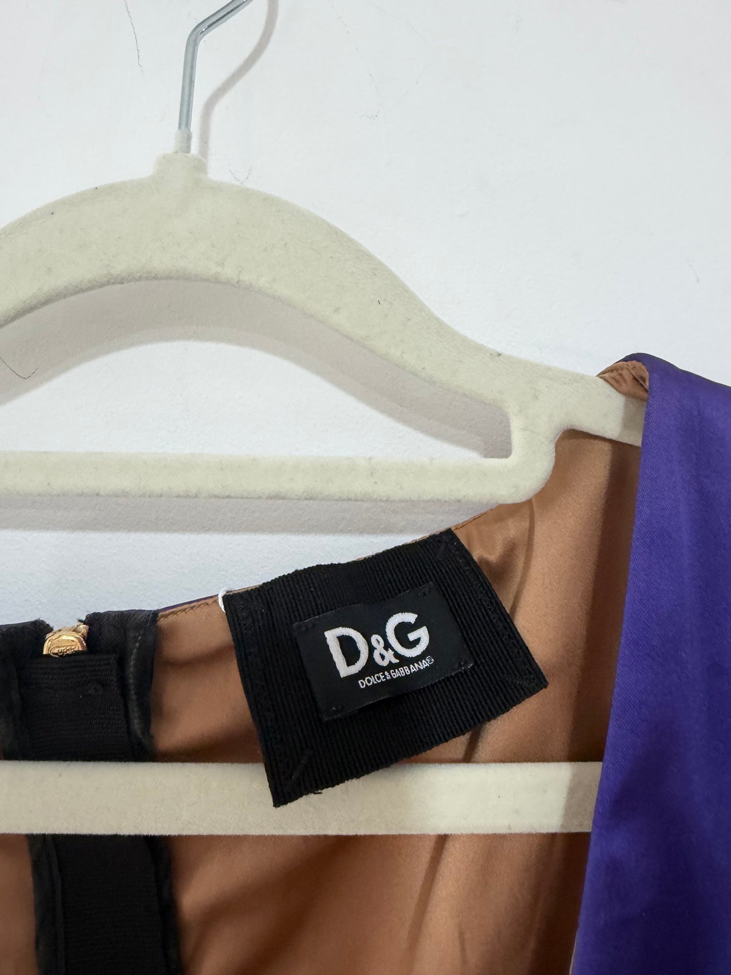 Preloved, Purple Dolce & Gabbana Dress, UK 10