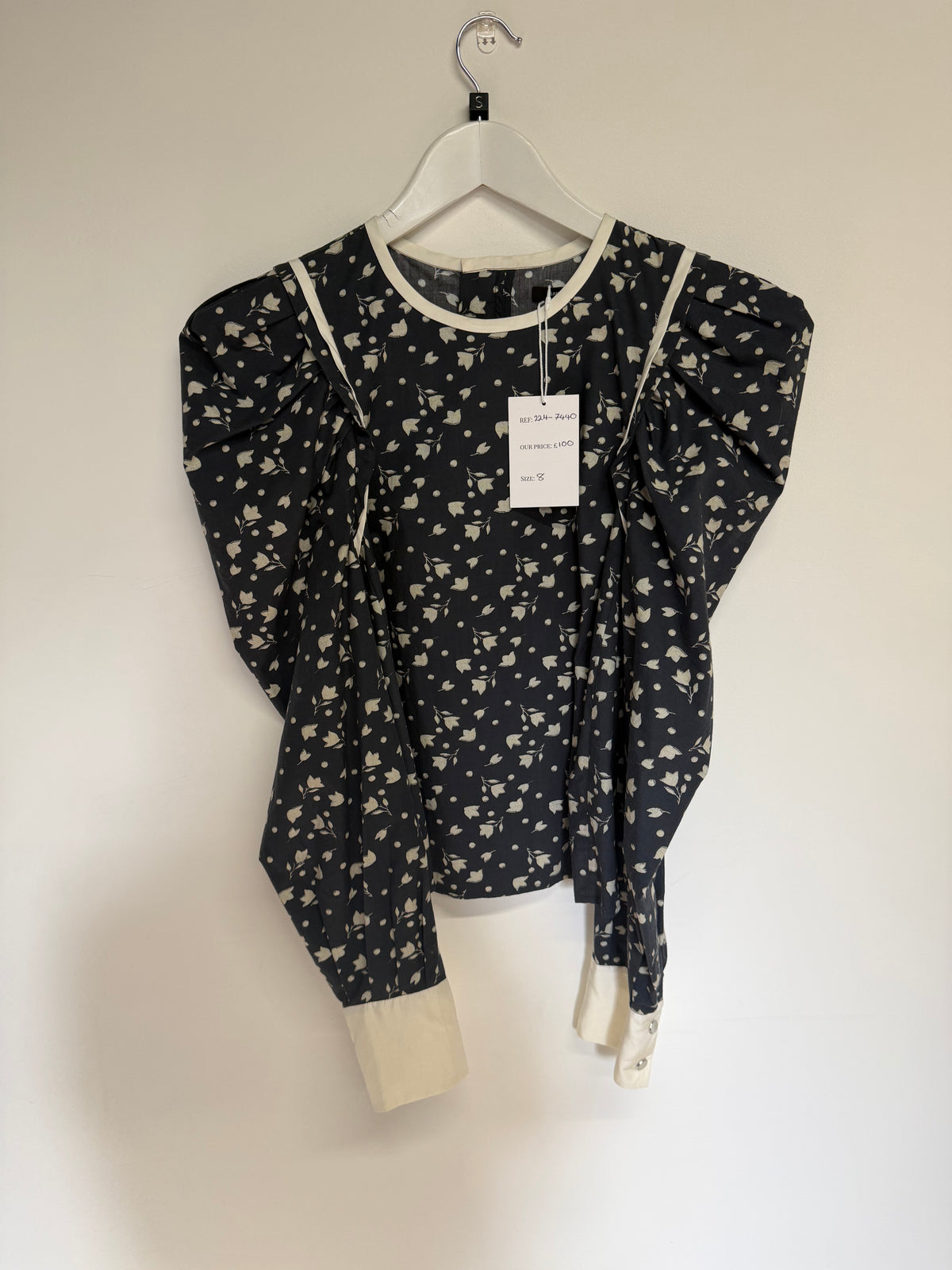 Pre-owned, Navy Isabel Marant Blouse, Size 8