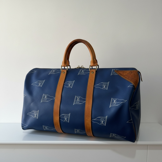 Preloved American Cup Louis Vuitton Keepall Duffle, 45