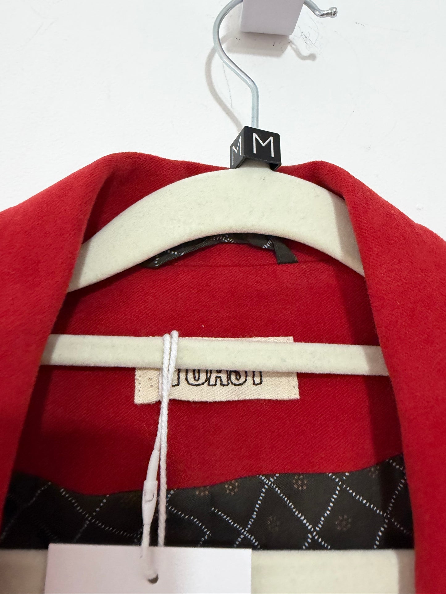Preloved TOAST Coat Medium Red