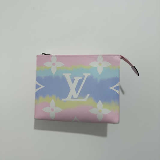Pre-owned, Pastel Louis Vuitton Escale Toiletry Pouch