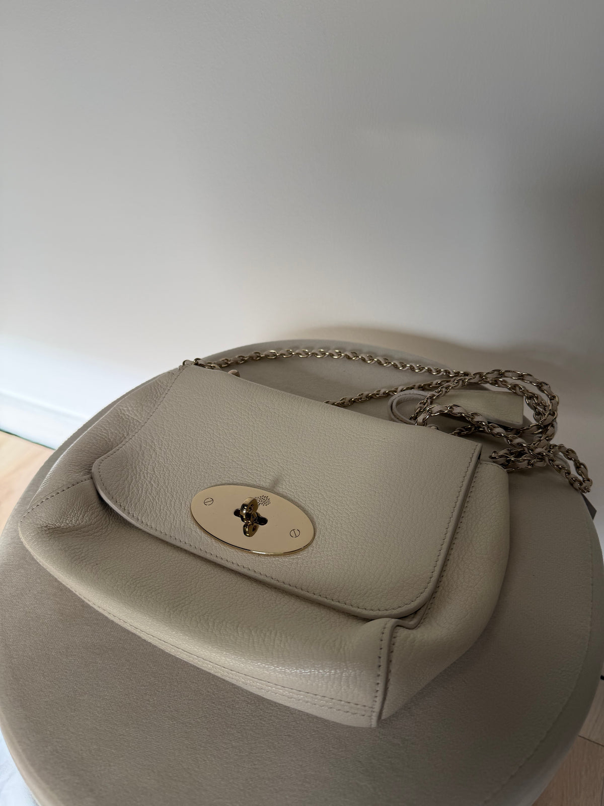 Preloved Mulberry Handbag Off White