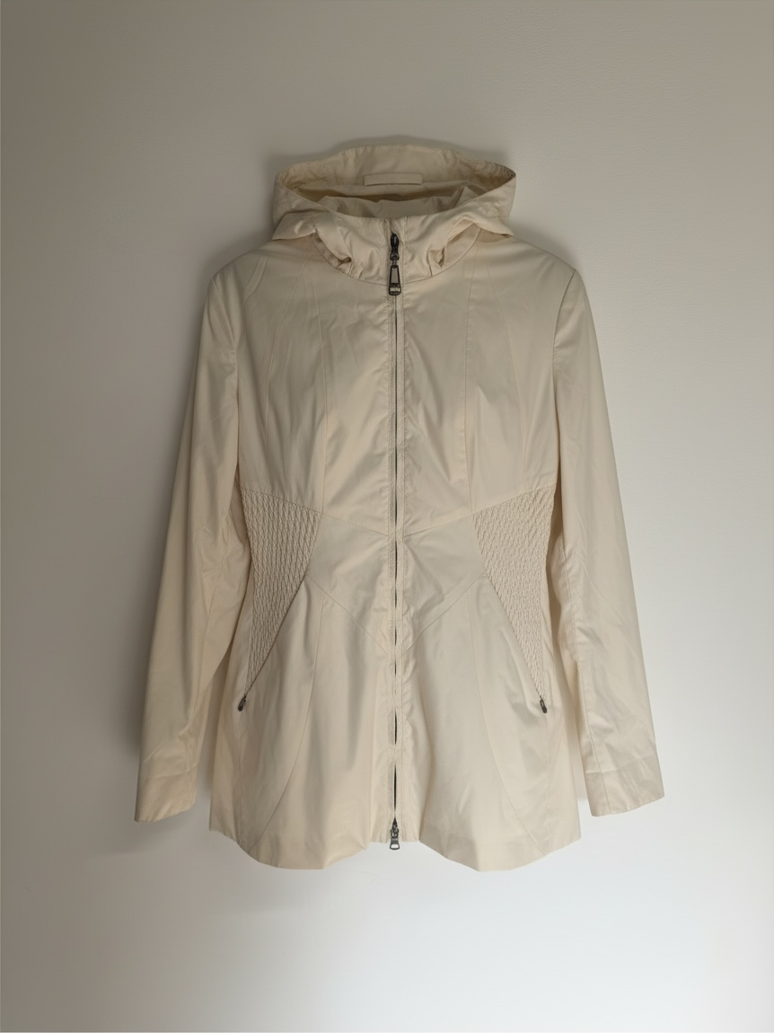 Preloved Creenstone Coat, Size 10 Off White