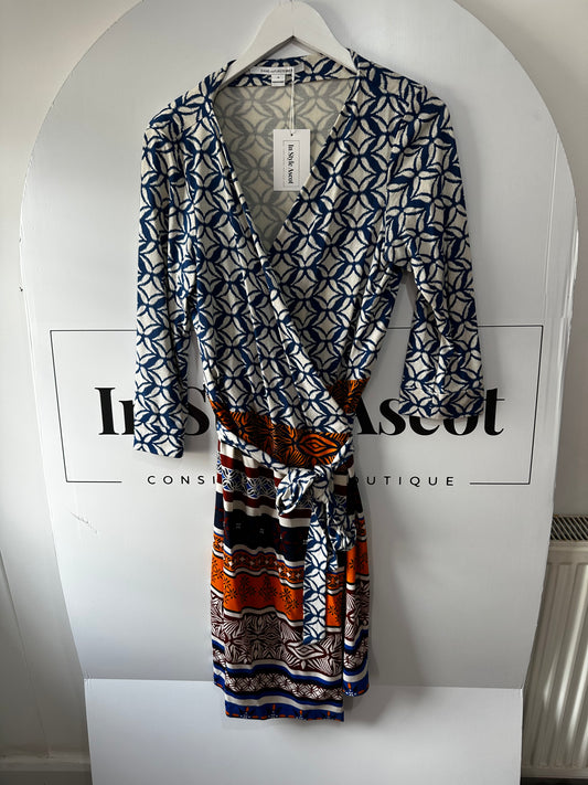 Multi DVF Dress, XL