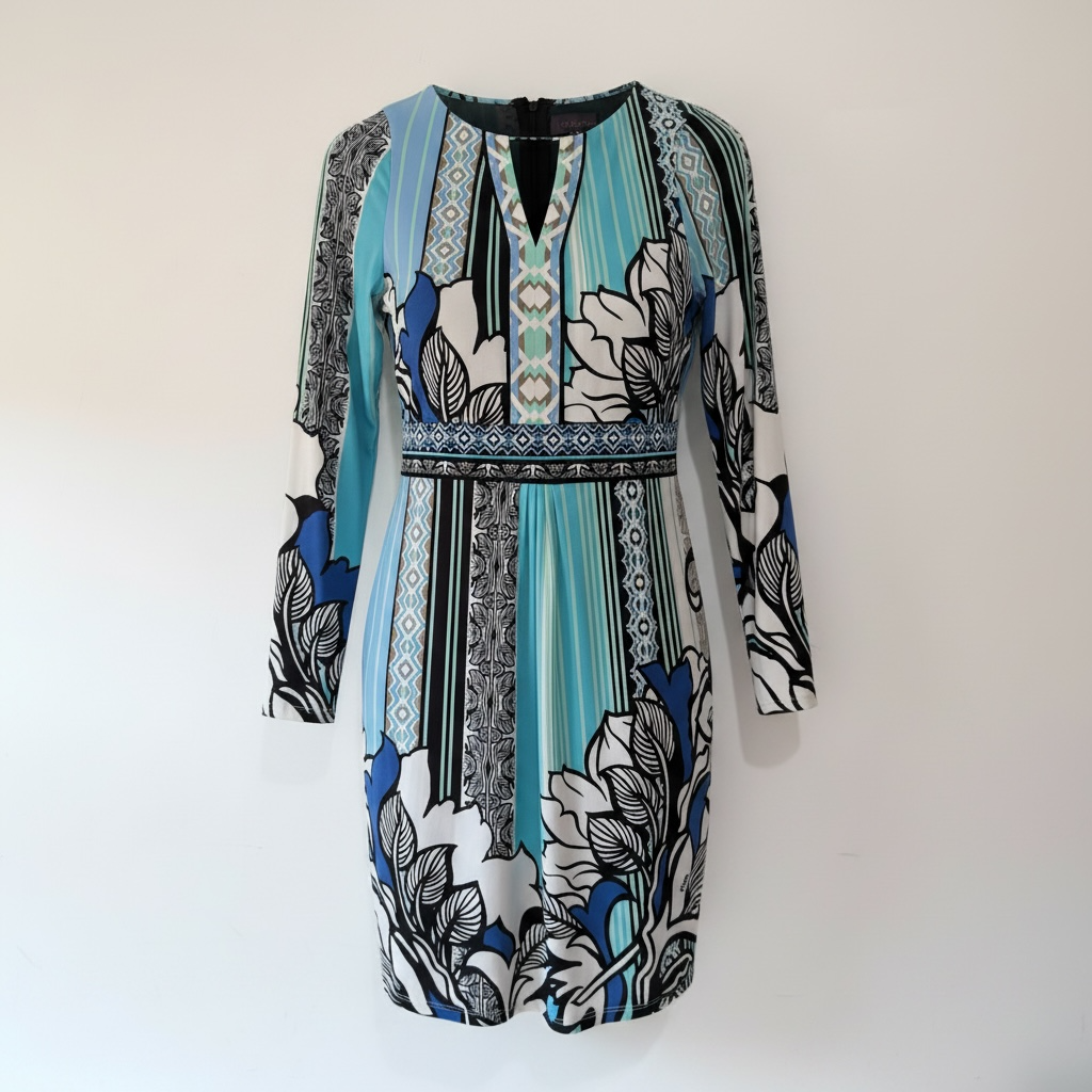 Preloved, Teal Hale Bob Dress, Size Medium