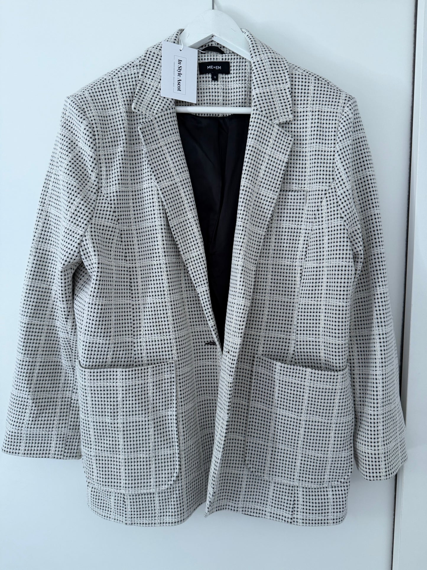 Pre-Loved Cream Me + Em Blazer, 16