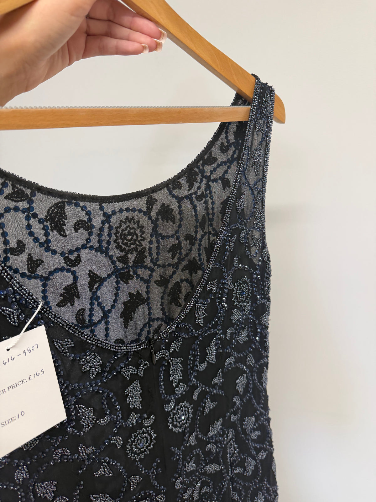 Preloved Dusk Dress Size 10 Navy