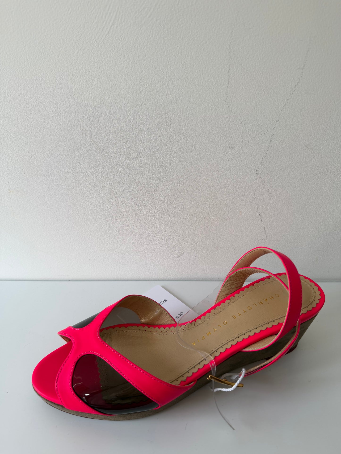 Pink Charlotte Olympia Shoes, Size 4.5