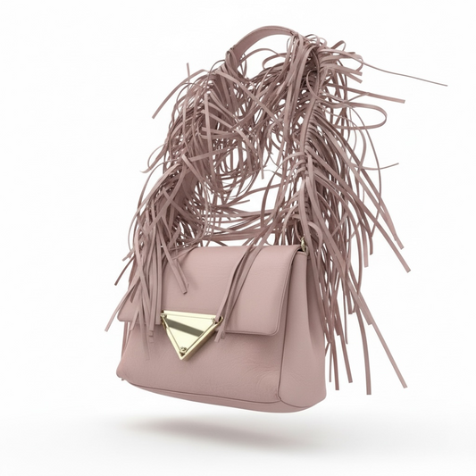 Pre-Owned, Blush Pink Sara Battaglia Crossbody Bag