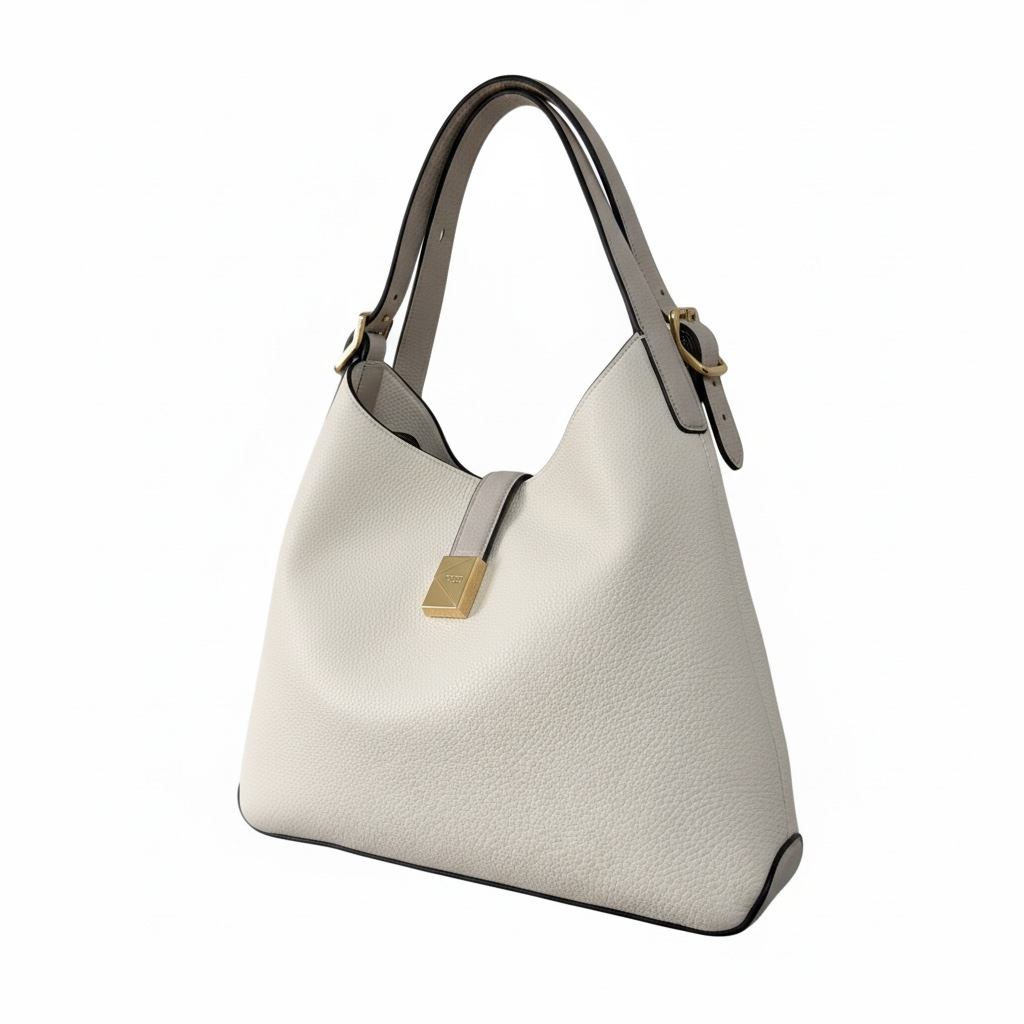 Pre-owned, Brand New, White Kate Spade Handbag with Crossbody Strap