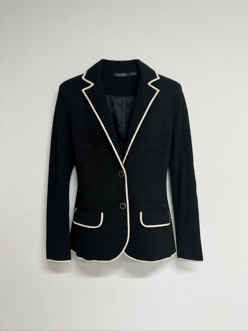 Preloved Ralph Lauren Blazer UK 10 Navy