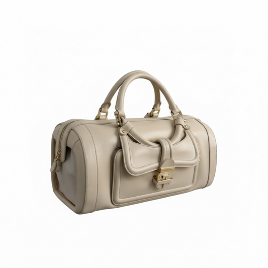 Preloved Cream Jimmy Choo Handbag