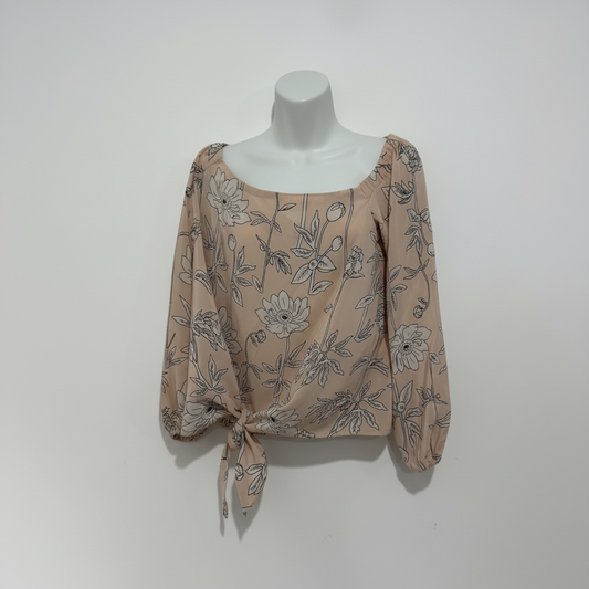 Pre-owned, Pale Pink Amanda Uprichard Blouse, Size S