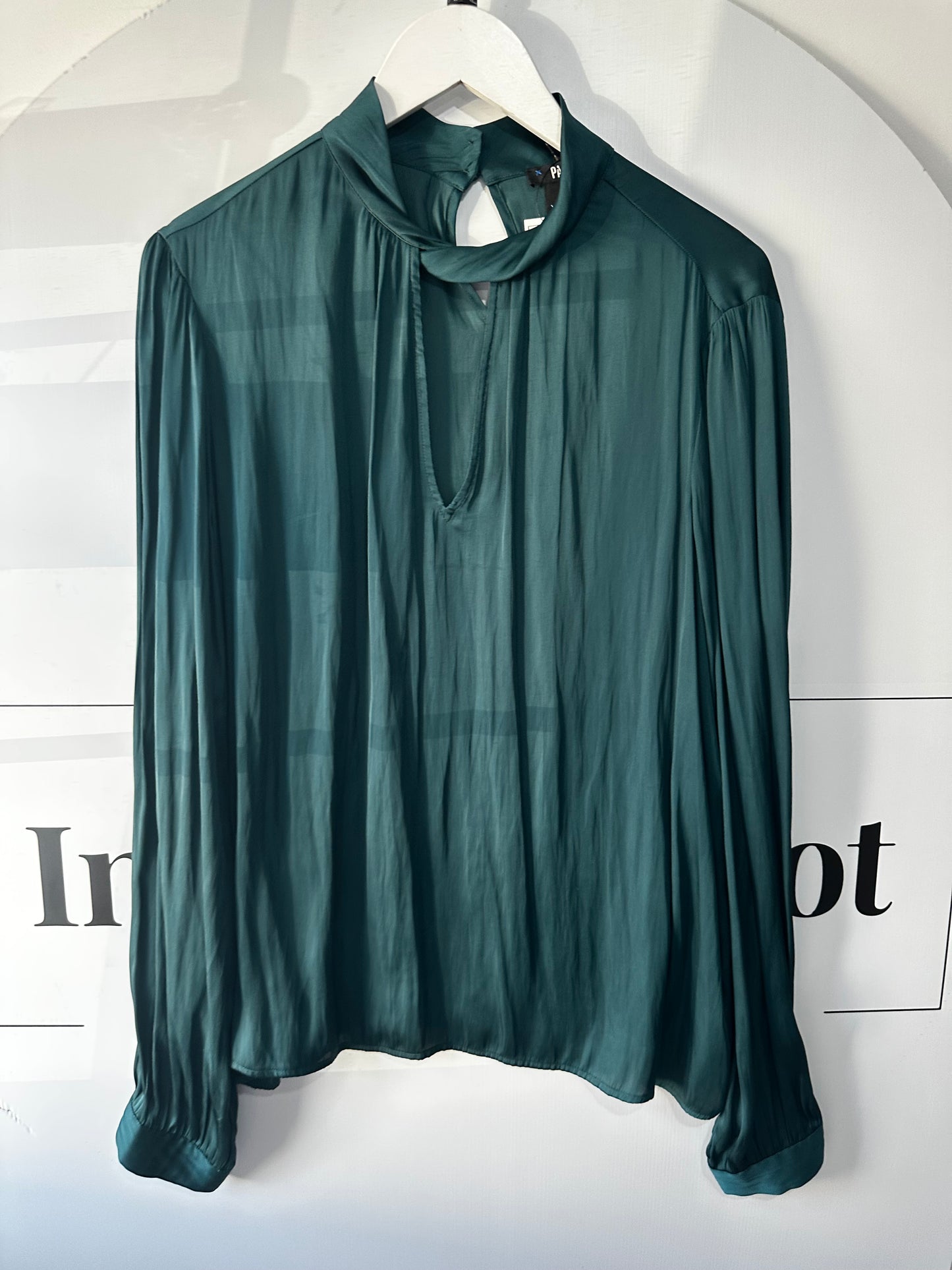 Green Paige Blouse, XL