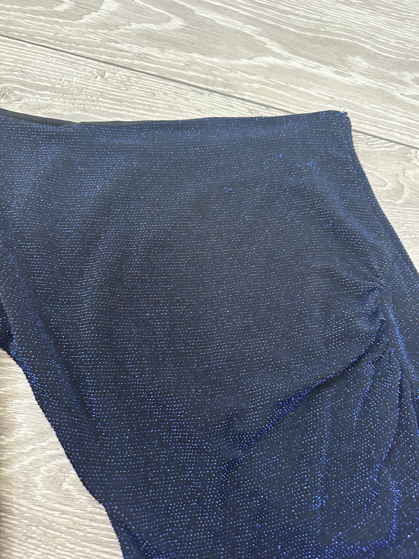 Navy Diamonte Dress, Size XS/S