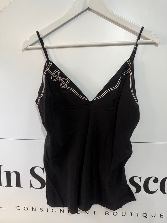 Black Brand New Agent Provocateur Cami, Size 3 (fits 10)