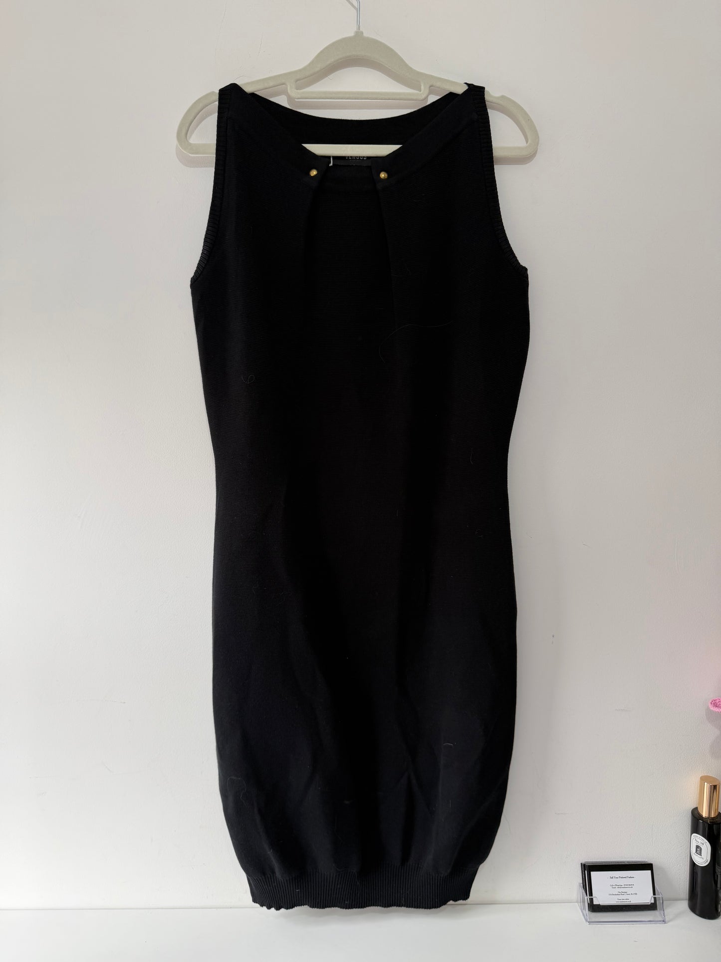 Preloved Versus Versace Dress Size M Black