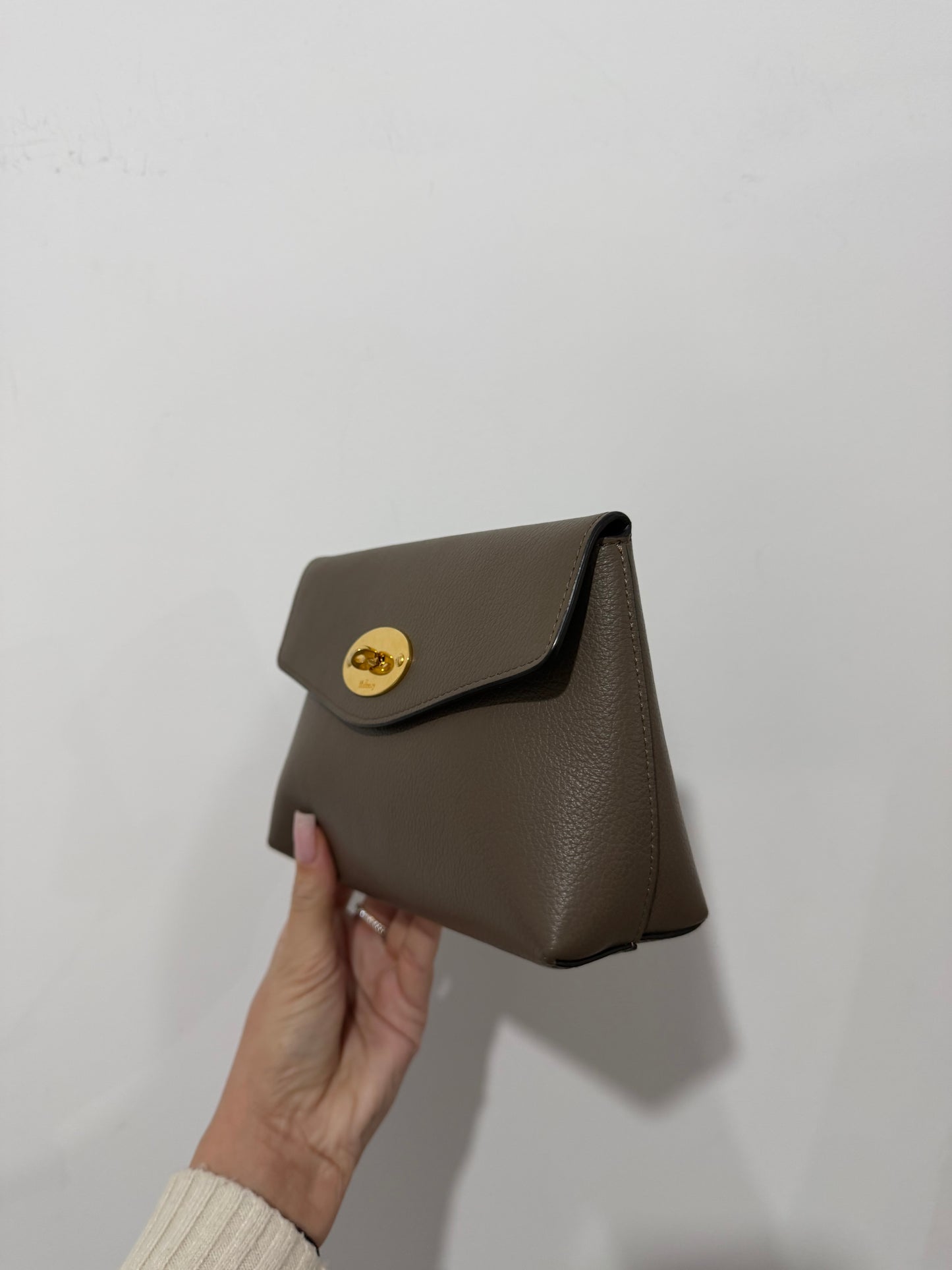 Taupe Mulberry Darley Cosmetic Pouch