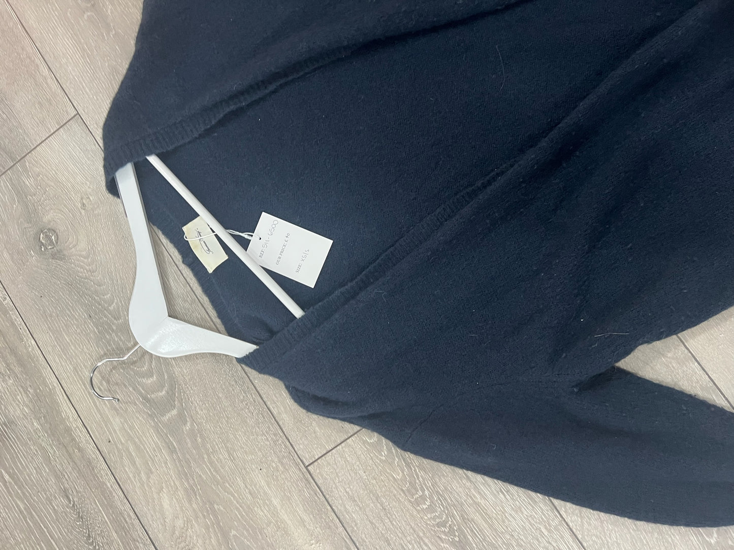 Navy American Vintage Cardigan, XS/S