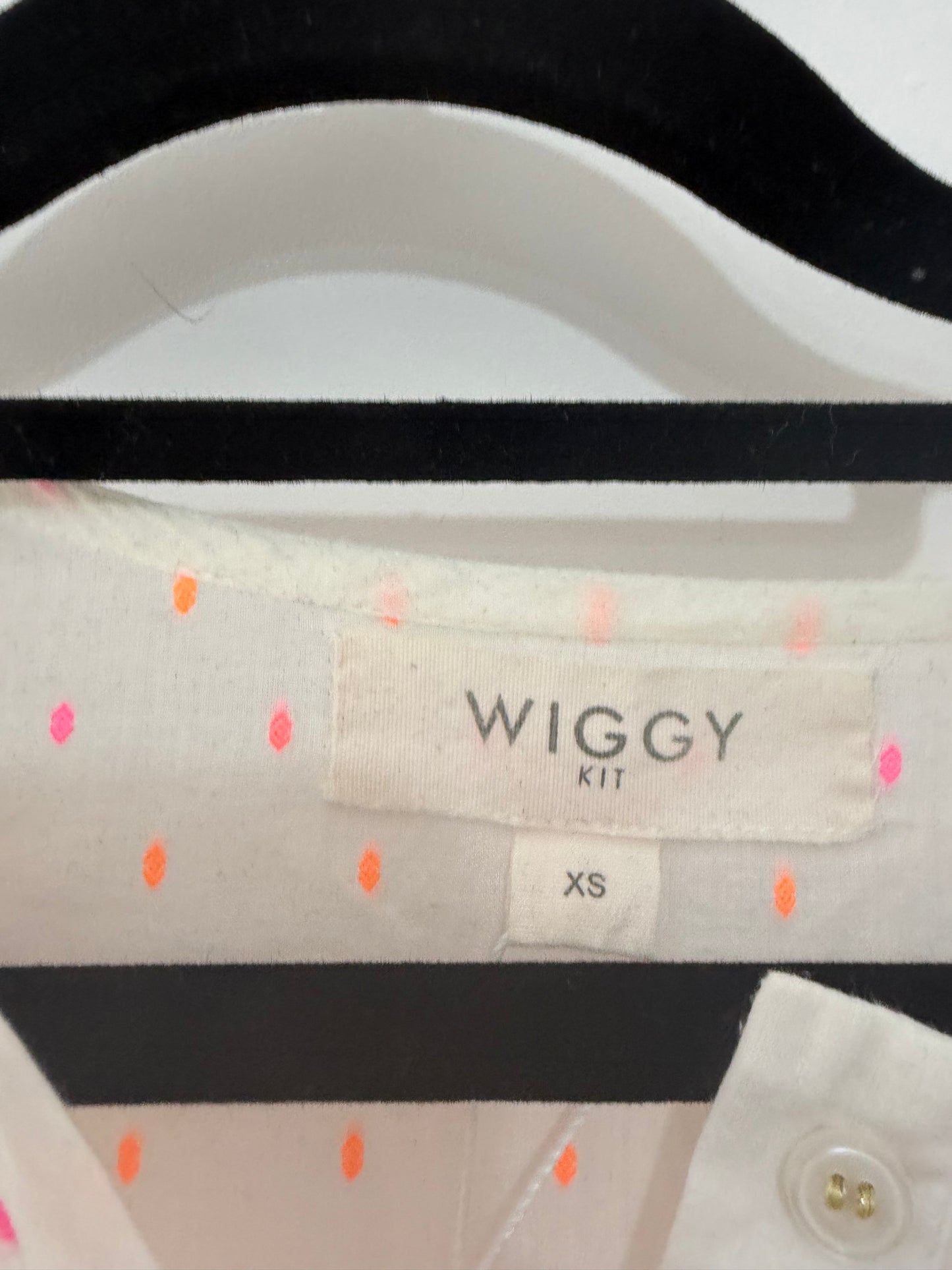 Preloved, White Wiggy Kit Dress, UK 8