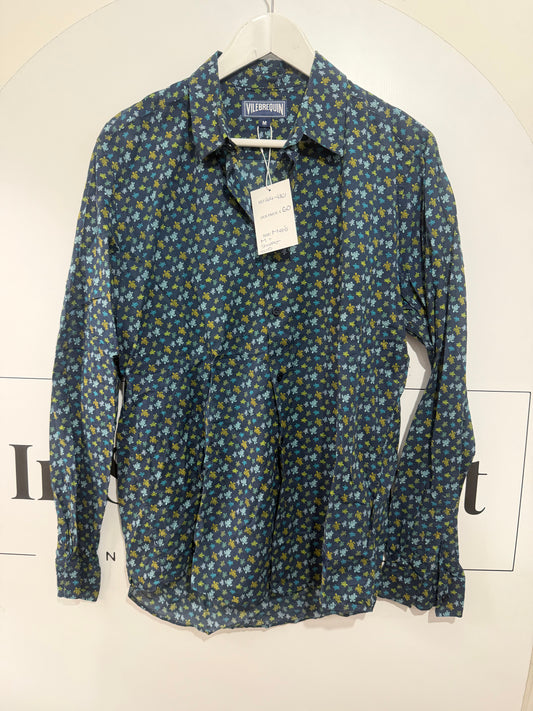 Pattern Vilebrequin Men’s Shirt, Size M