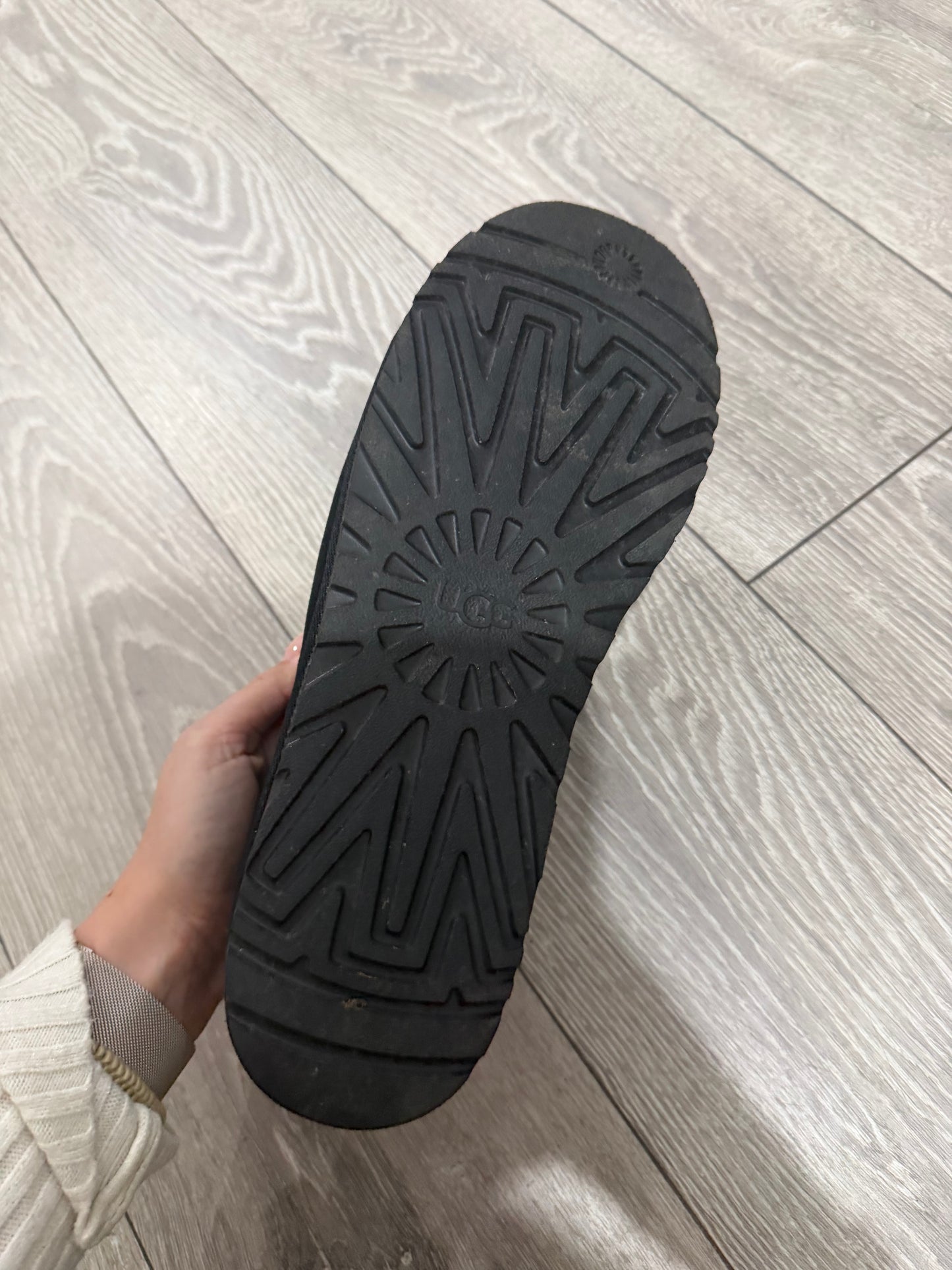 Black UGGs Shoes, Size 46 UK 12  Tasman