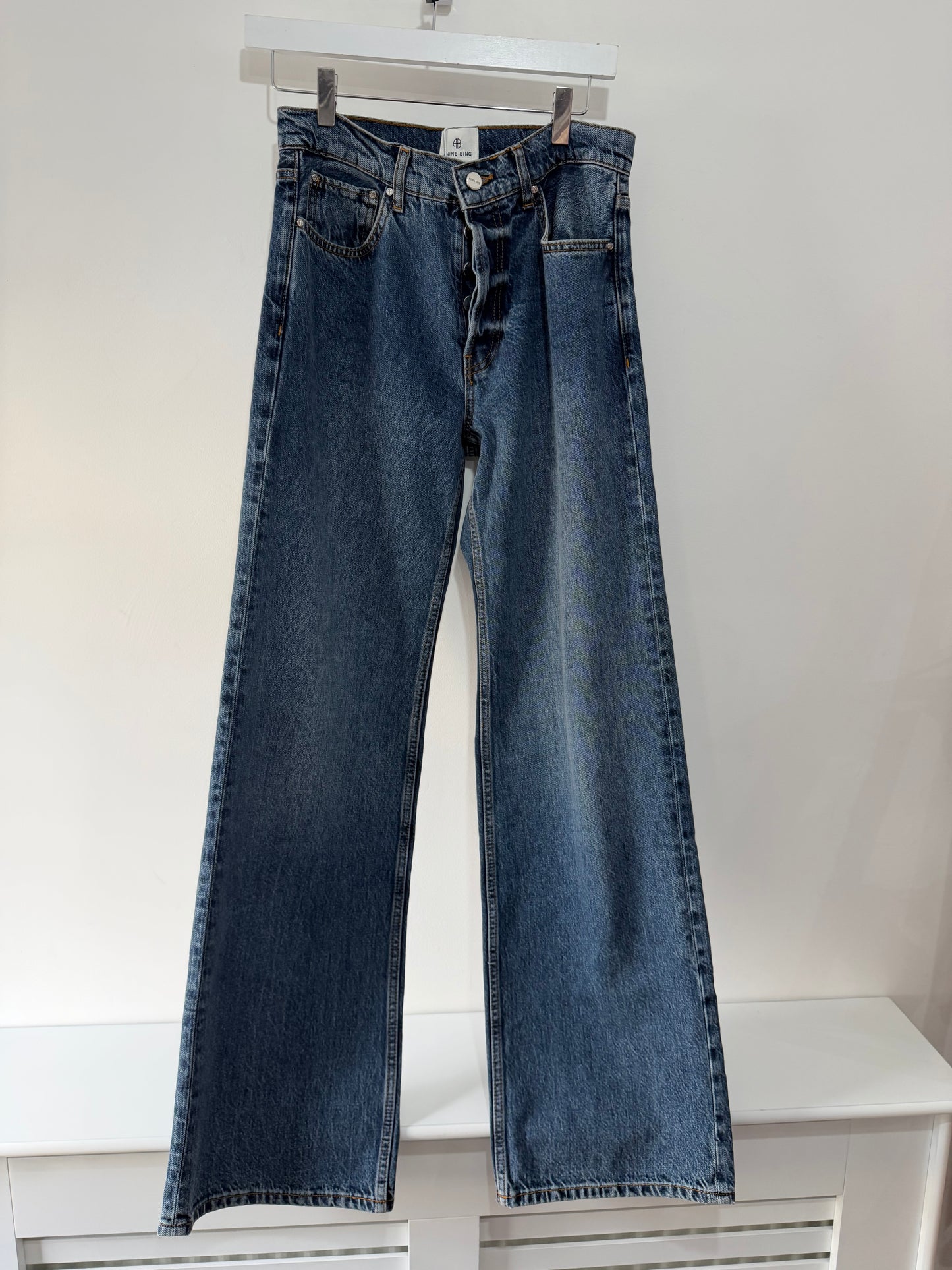 Pre-owned, Blue Anine Bing Jeans, Size W26