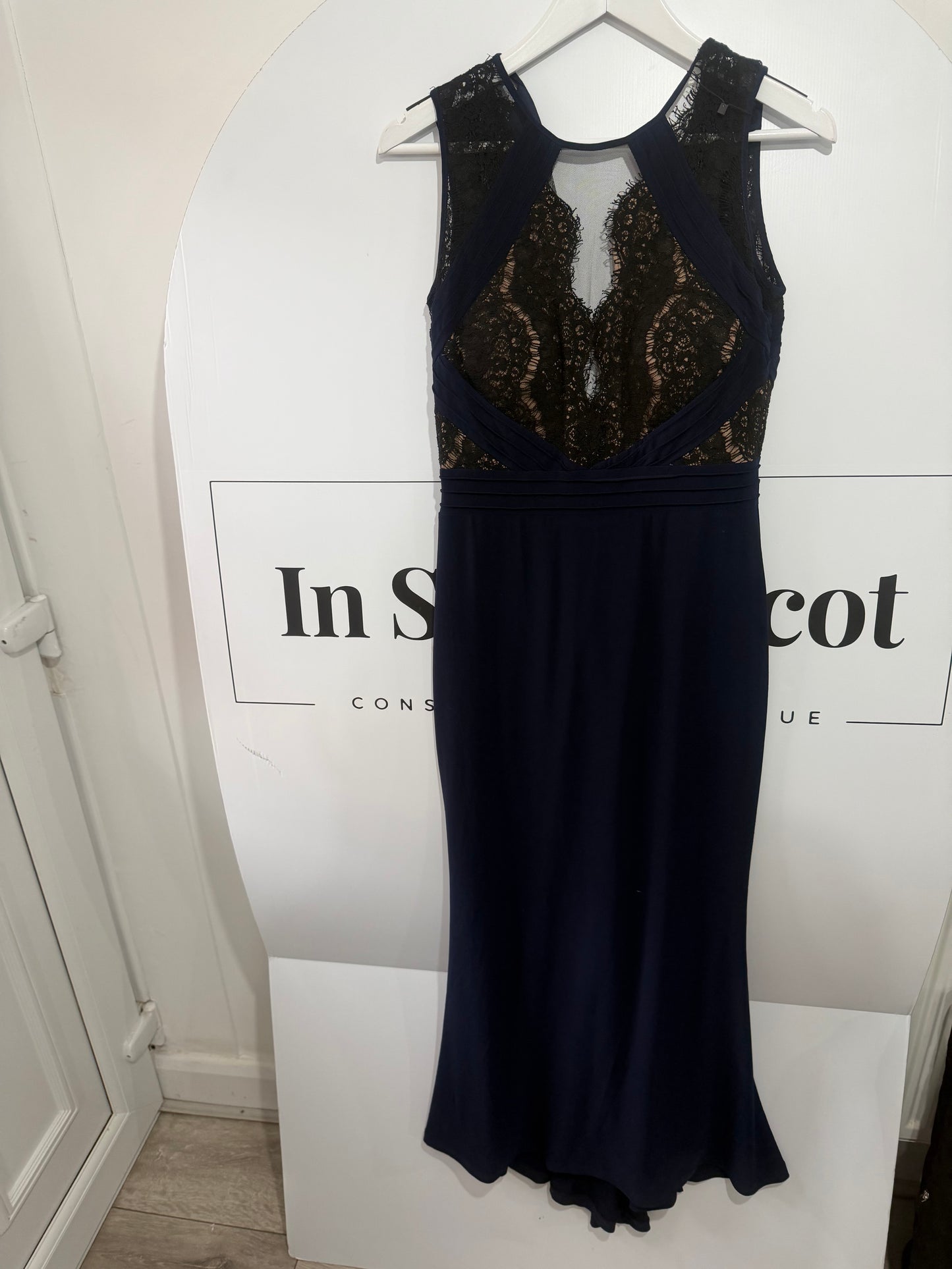 Navy Long Dress, Size 10