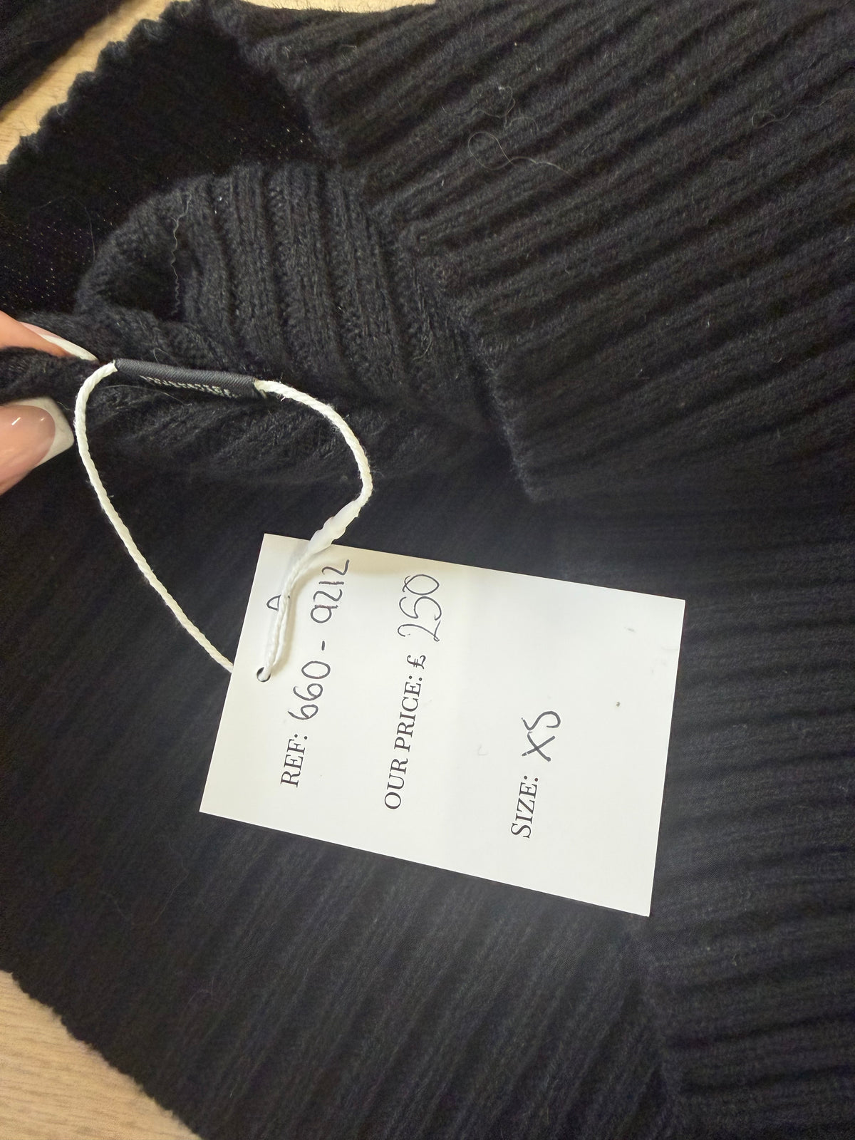 Preloved Fendi Sweater Size XS Black