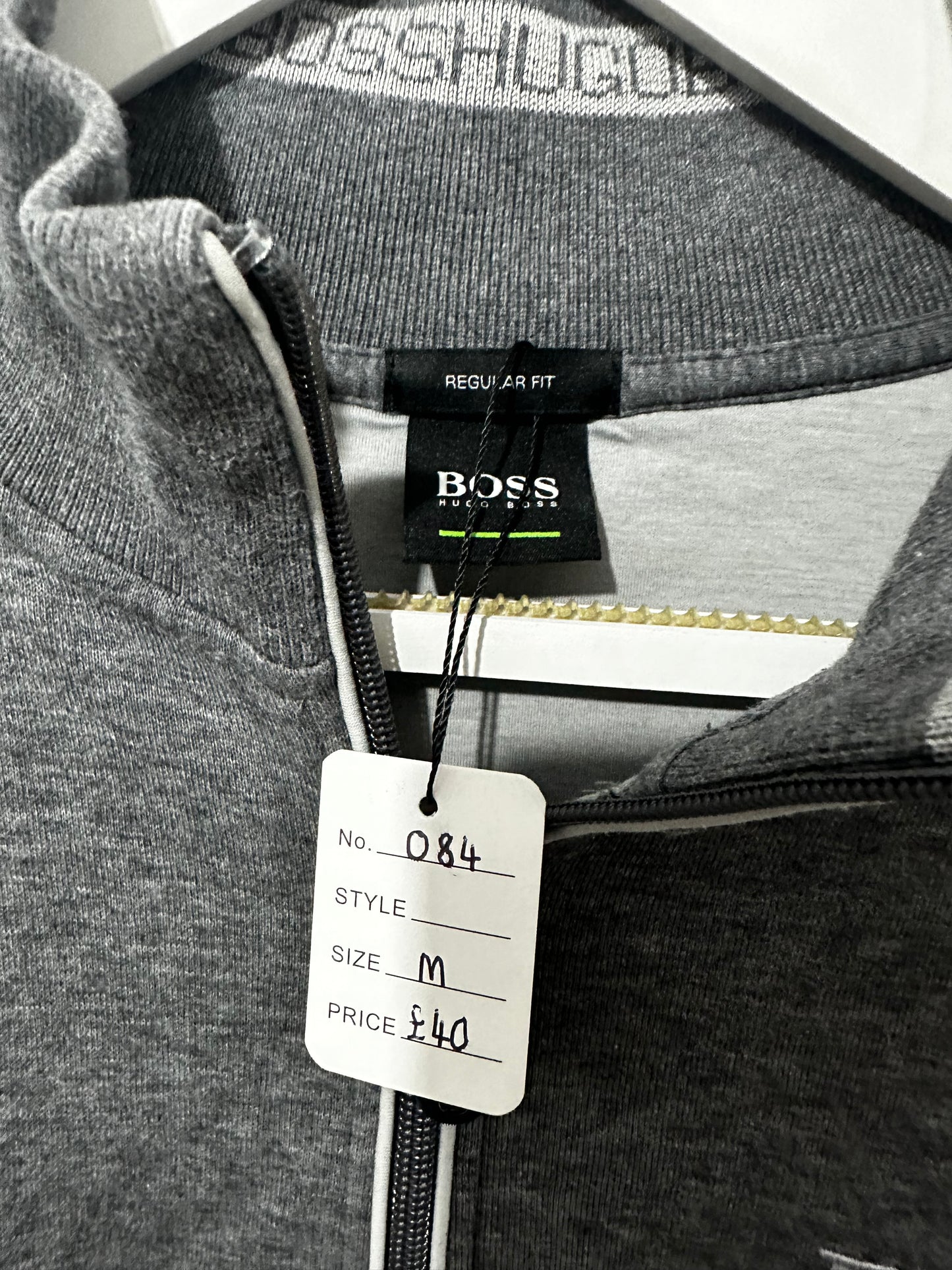 Grey Hugo Boss Jacket, Medium