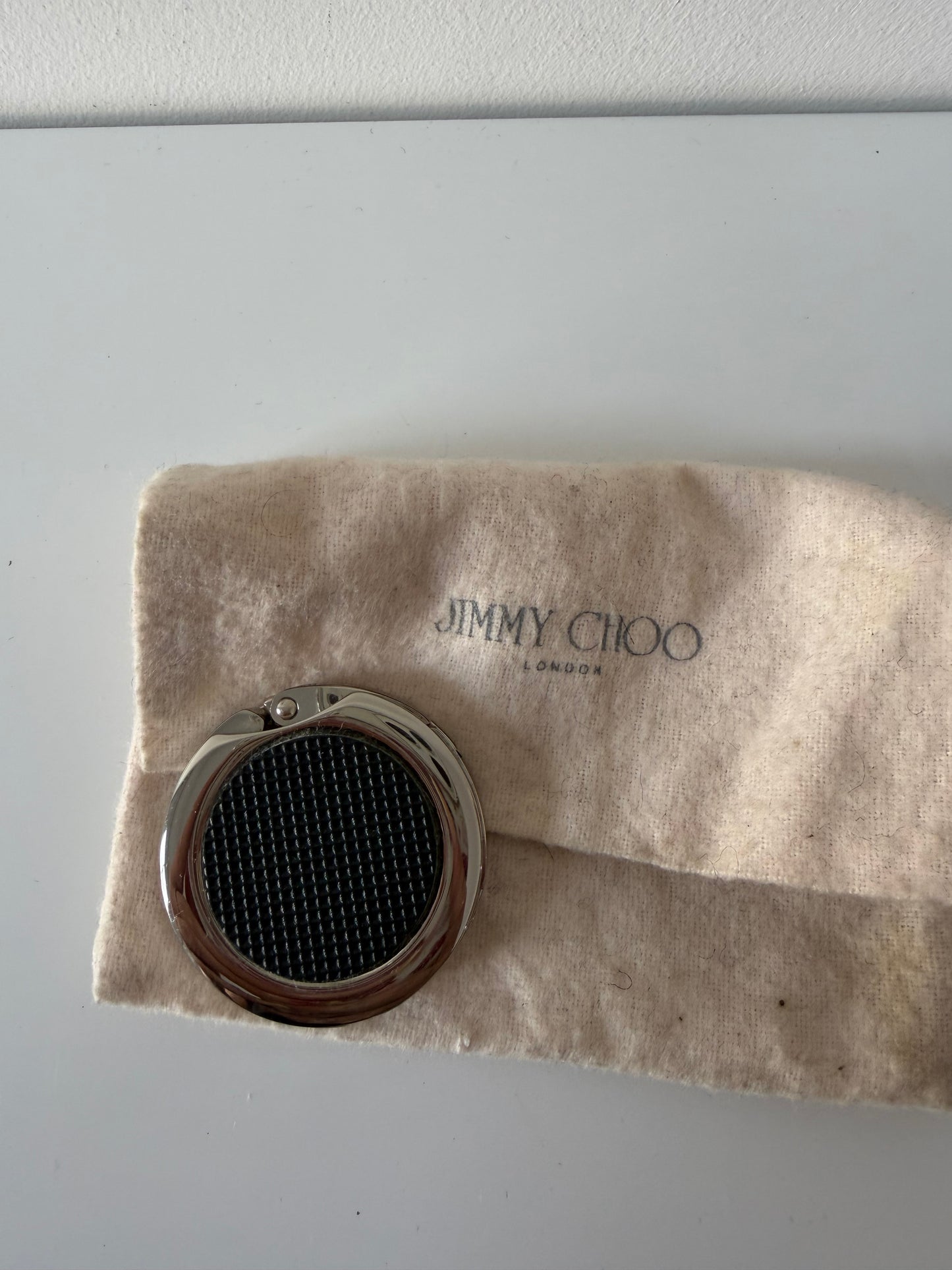 Preloved Silver Hardware Jimmy Choo Handbag Hook