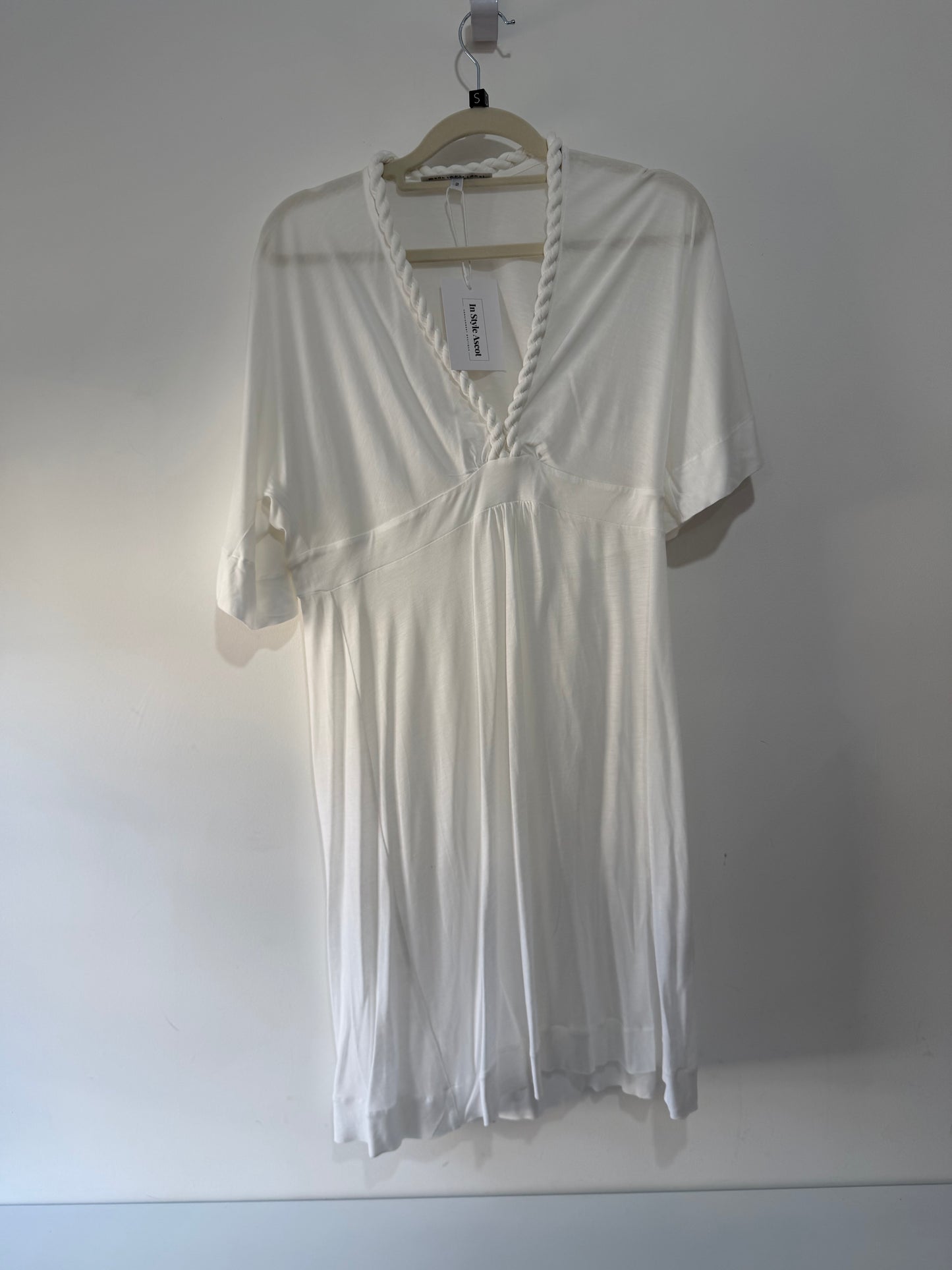 Pre-owned, White Heidi Klein Summer Dress, Size S