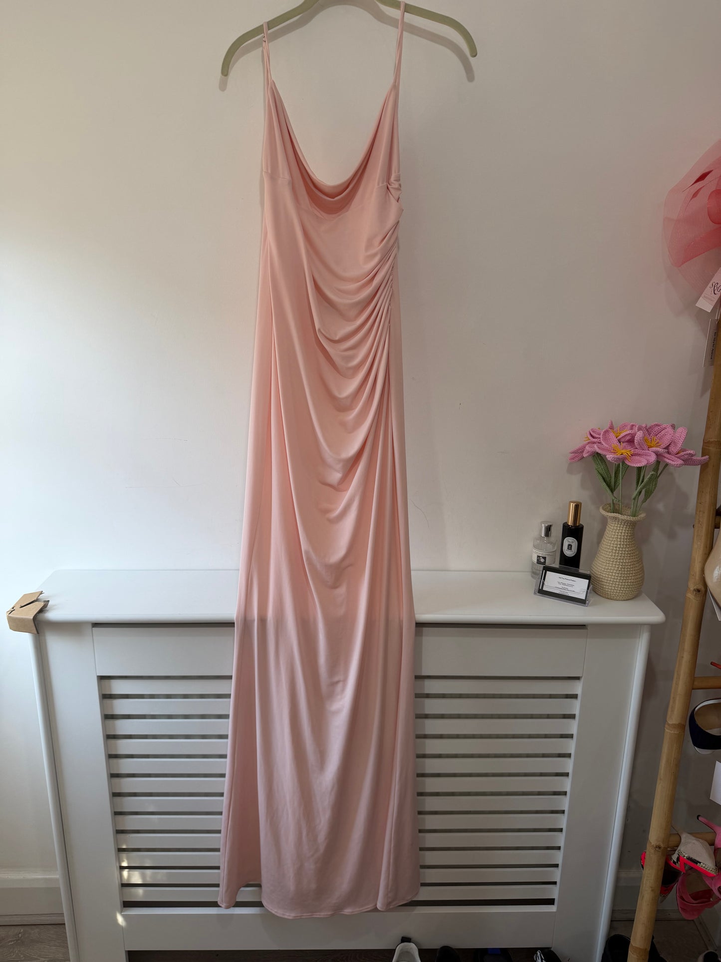 Preloved, Pink Katie May Dress, UK 4-6