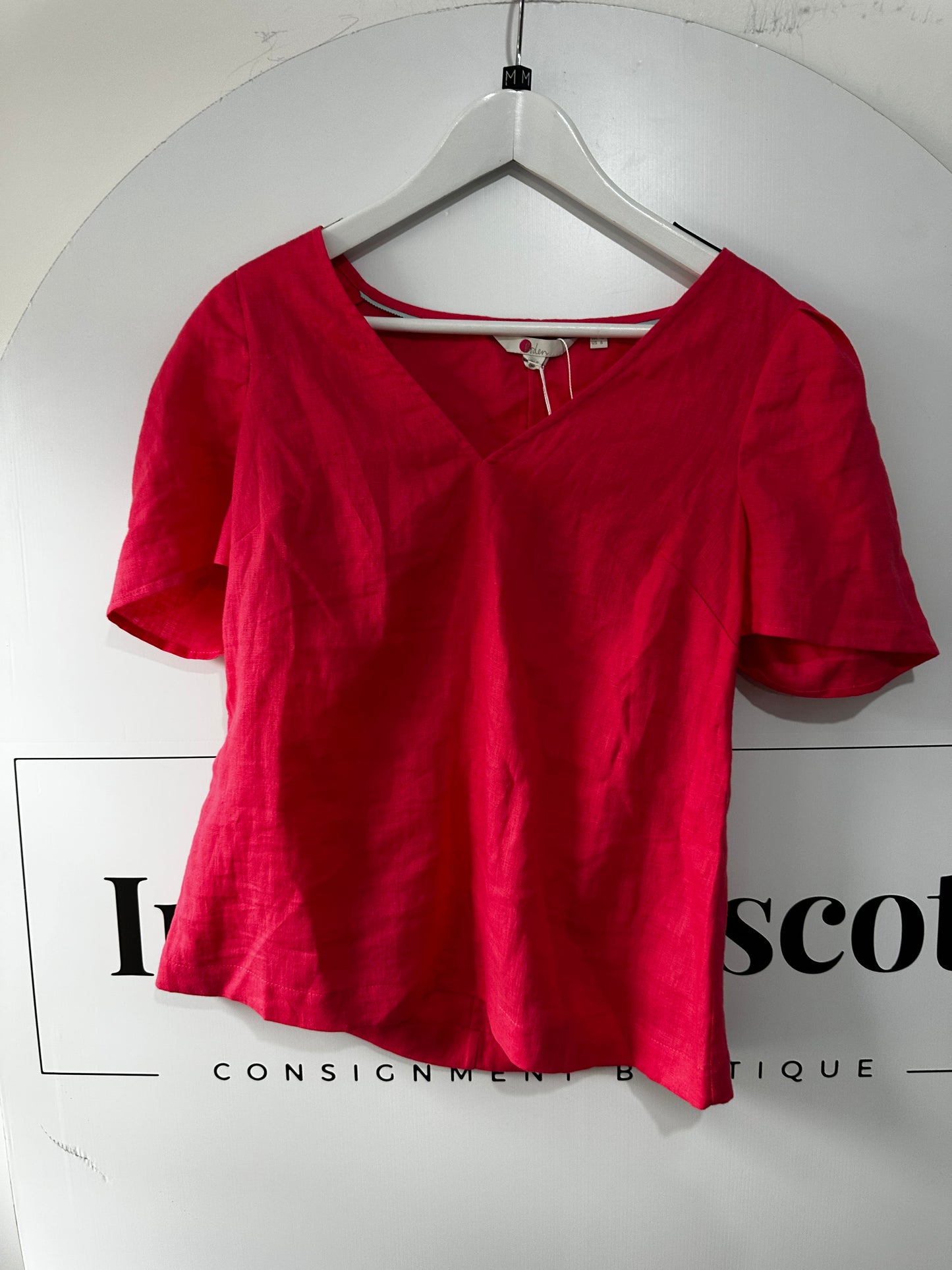 Pink Boden Top, Size 10