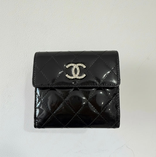 Preloved Chanel Purse Mini Black