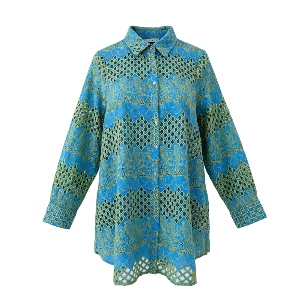 Pre-Loved Blue Y.A.S Shirt, L, BNWT