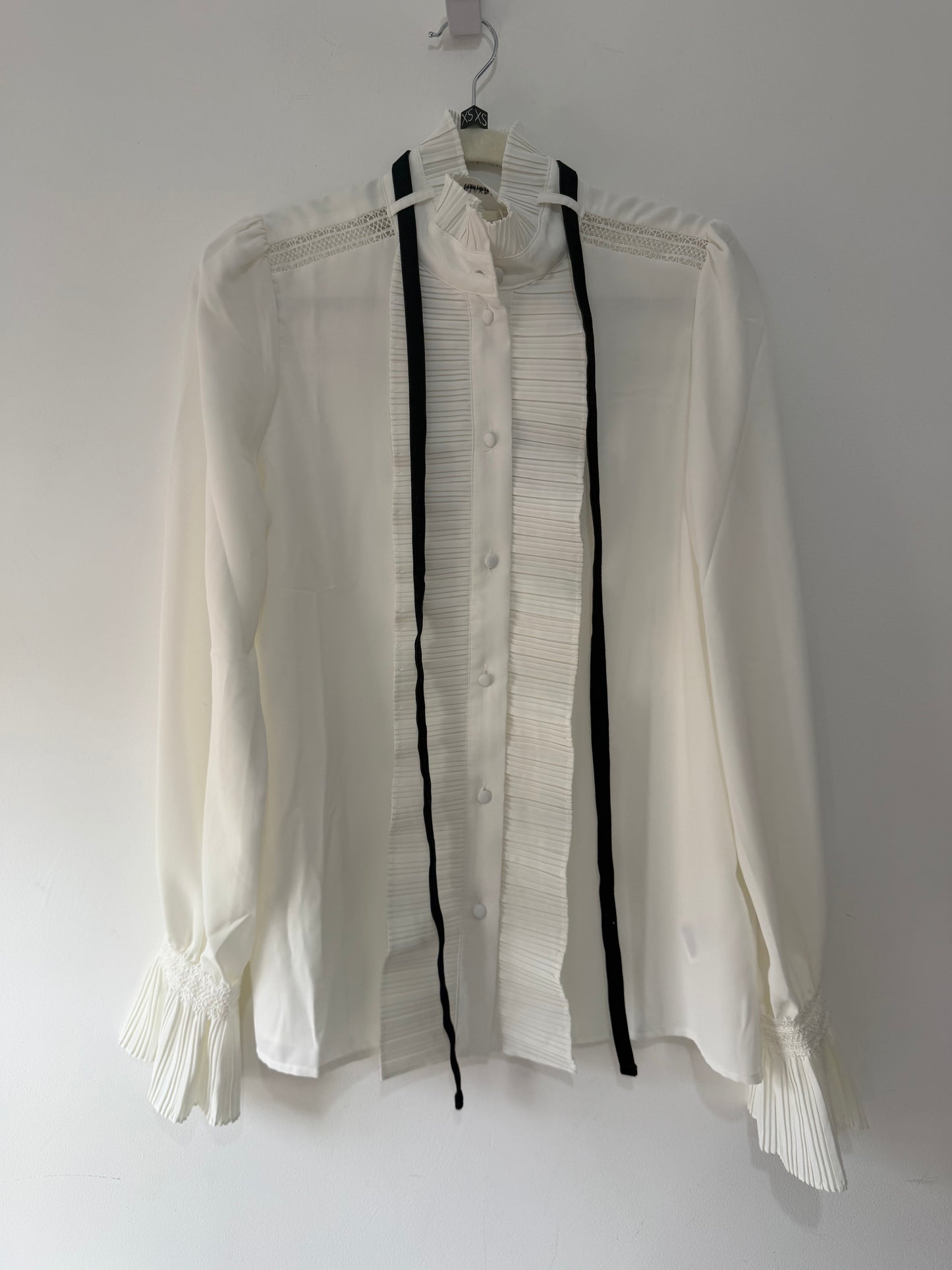 Preloved, BNWT White Holland Cooper Blouse Shirt, Size 6 (6-8)