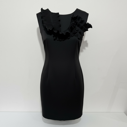 Pre-owned, Black Gloria Coelho Dress, Size Medium