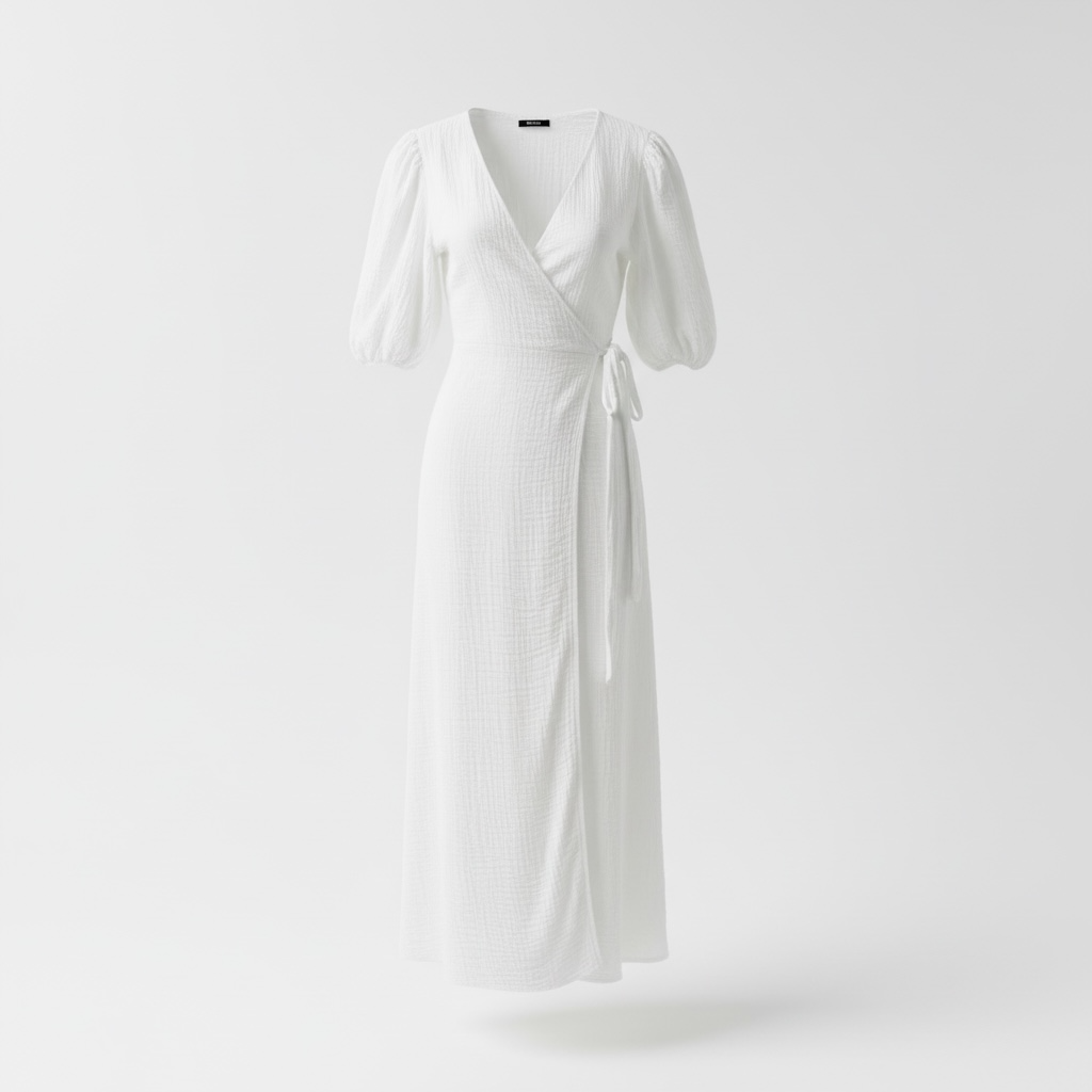 Pre-owned, White Nobody’s Child Dress, Size 12