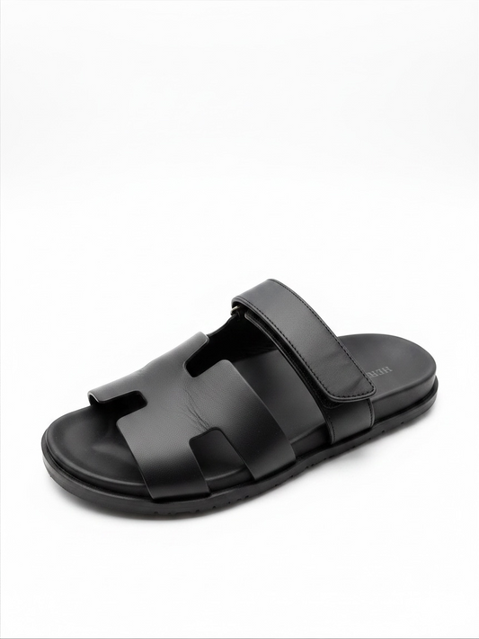 Preloved Hermes Sandals Size 7-40 Black