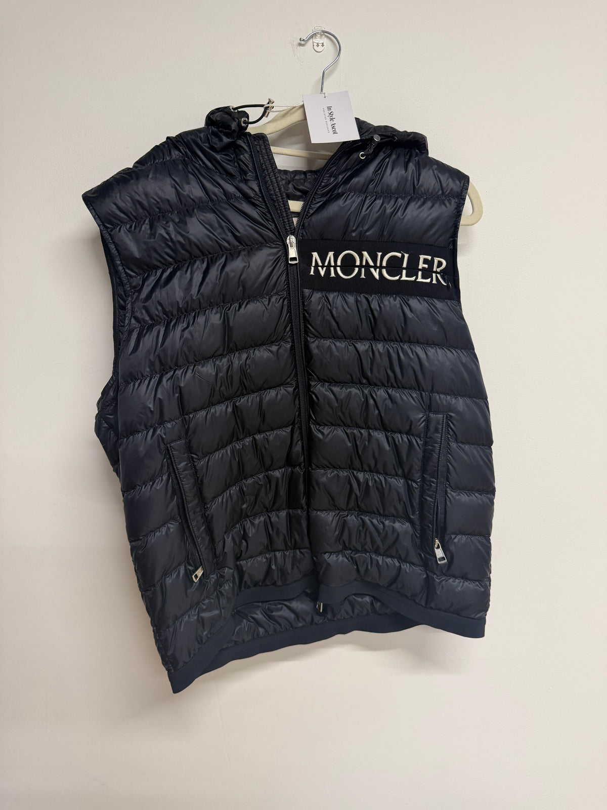 Preloved Moncler Gilet Size 3 (UK L)