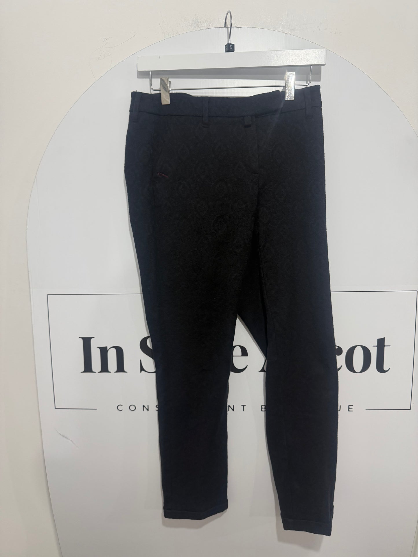 Black Marella Trousers, Size 10