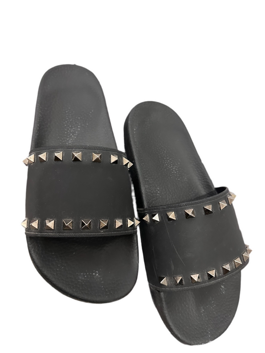 Black Valentino Sandals, 8