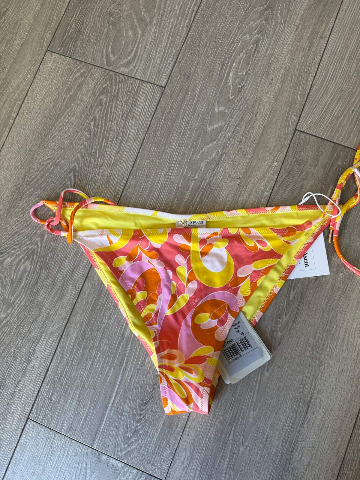 Preloved Emilio Pucci Bikini Bottoms Size 16 Multi
