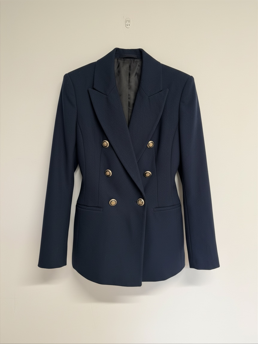 Preloved Zara Blazer Size XS Navy