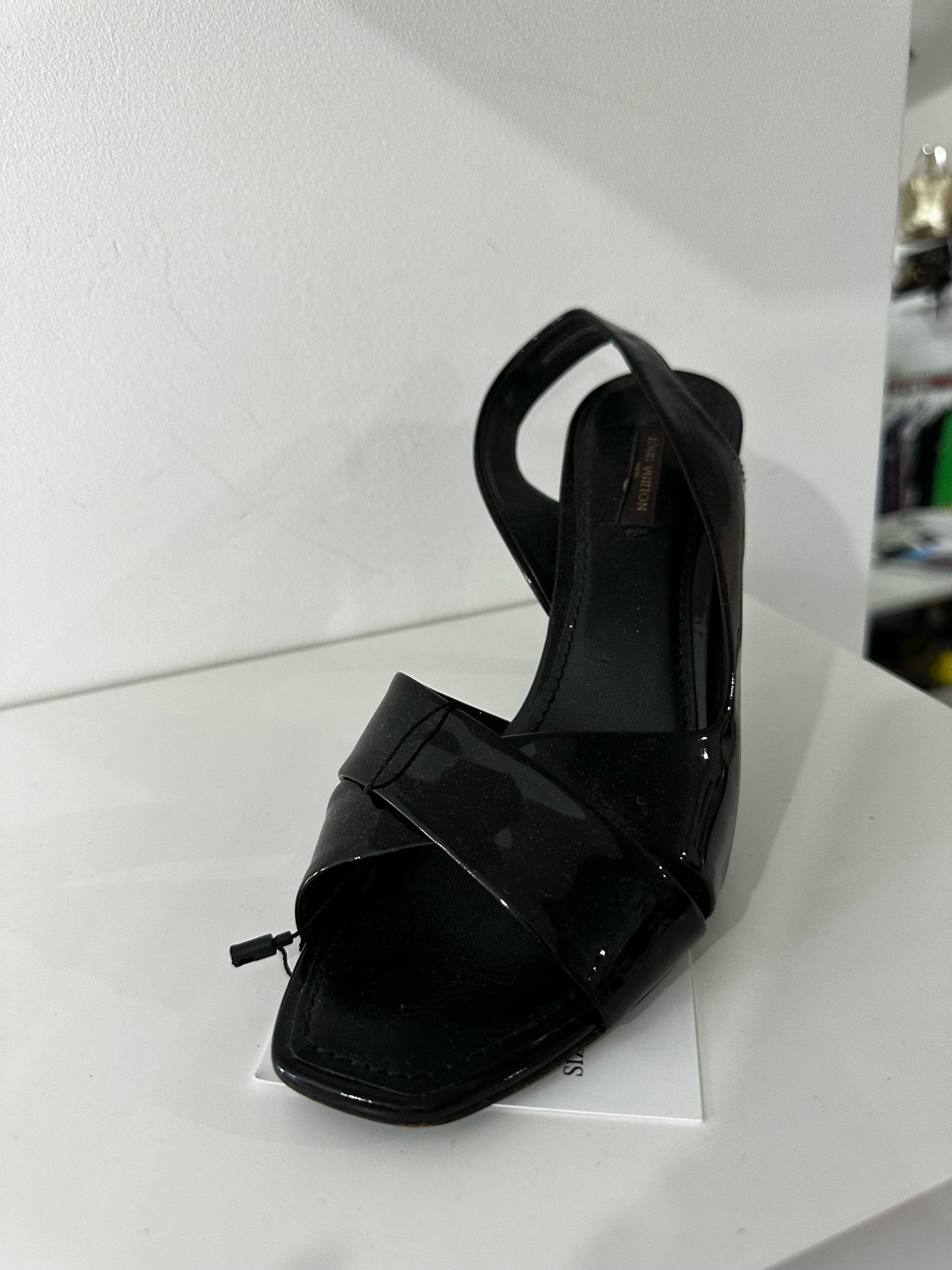 Louis Vuitton Black Heels - 5.5