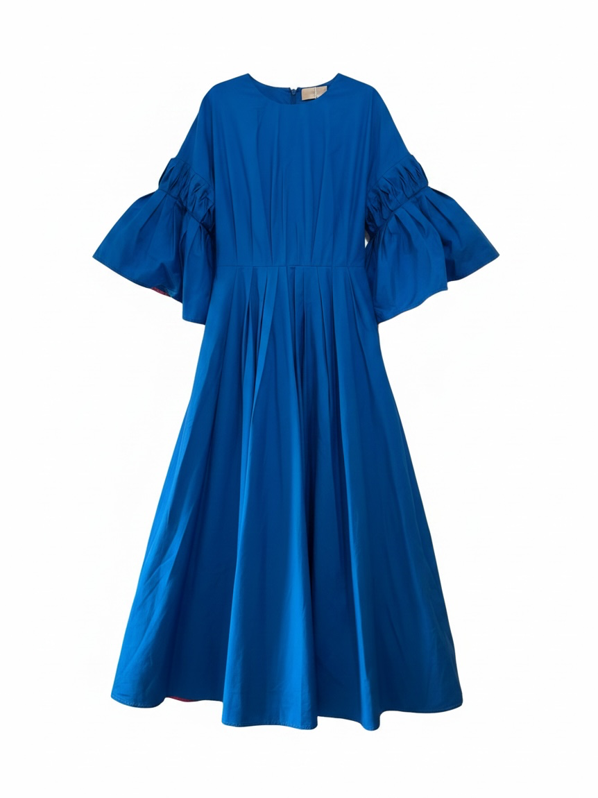 Preloved Roksanda Maxi Dress Size 12 Blue