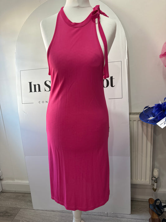 Pink Versace Jeans Dress, Size Medium