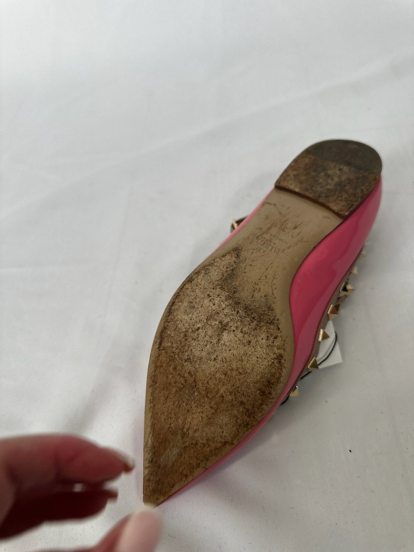 Valentino Pink Stud Pumps - 6.5